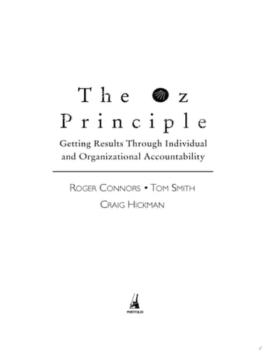 The Oz Principle