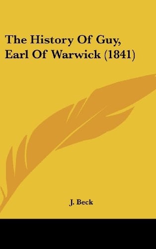 The History of Guy, Earl of Warwick