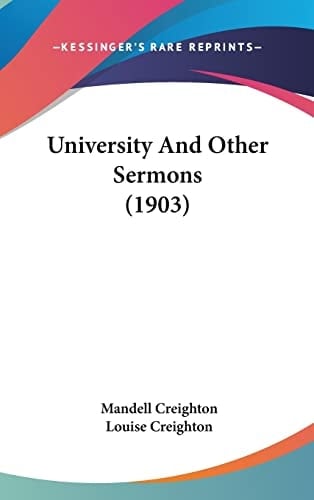 University and Other Sermons (1903)