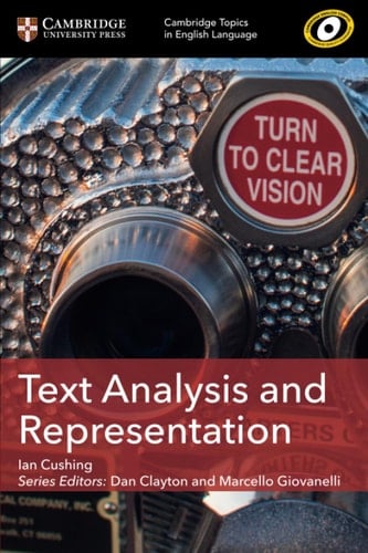Text Analysis and Representation