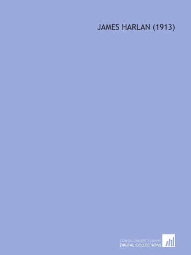James Harlan (1913)