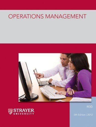 Operations Management Strayer University 5th Edition 2012