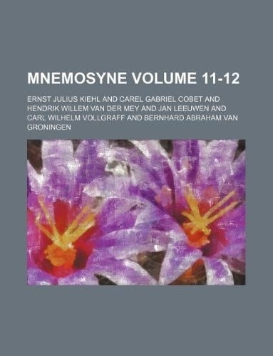 Mnemosyne Volume 11-12