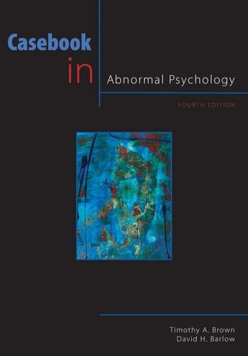 Casebook in Abnormal Psychology