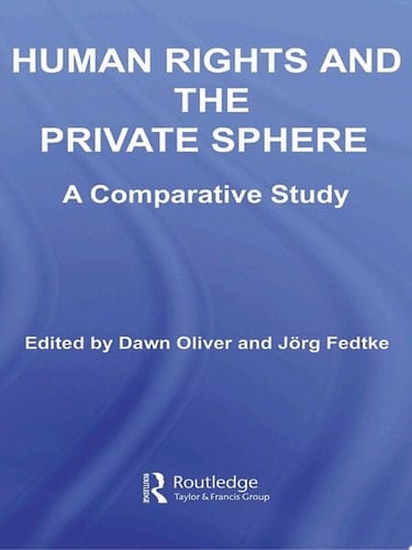 Human Rights and the Private Sphere