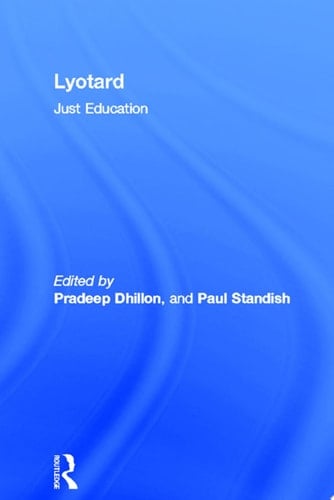 Lyotard Just Education