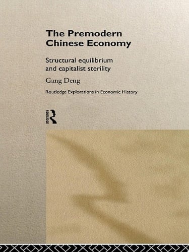 The Premodern Chinese Economy