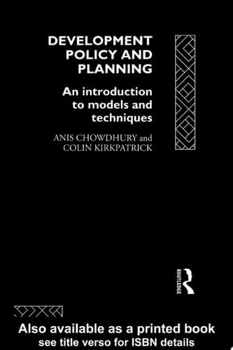 Development Policy and Planning