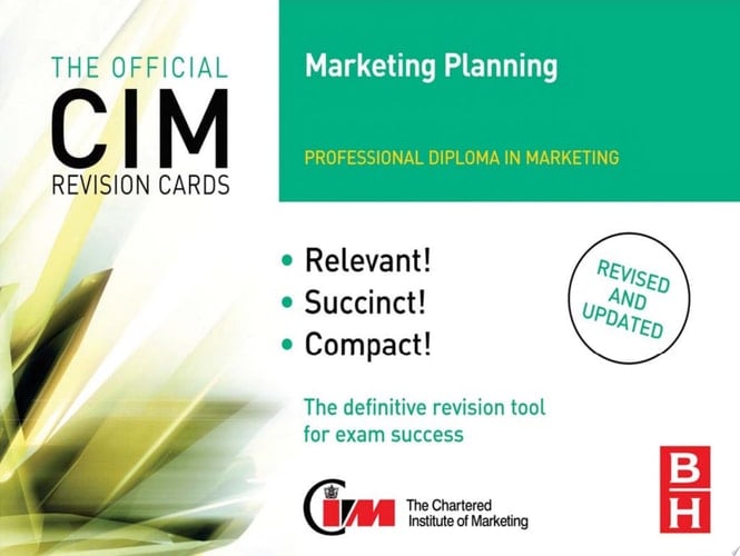 CIM Revision Cards Marketing Planning