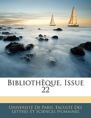 Bibliothèque, Issue 22 (French Edition)