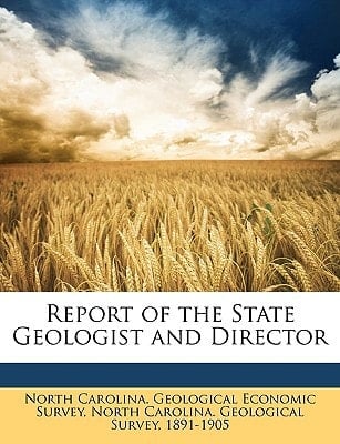 Report of the State Geologist and Director