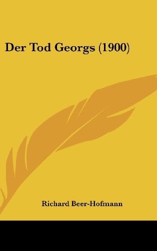 Der Tod Georgs (1900) (German Edition)