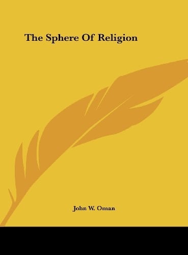 The Sphere Of Religion