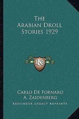 The Arabian Droll Stories 1929