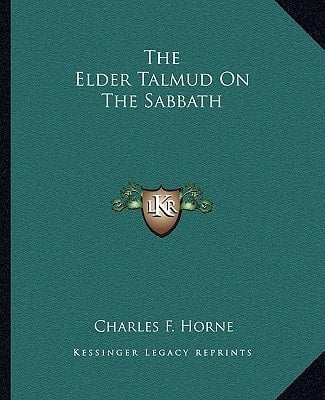 The Elder Talmud On The Sabbath