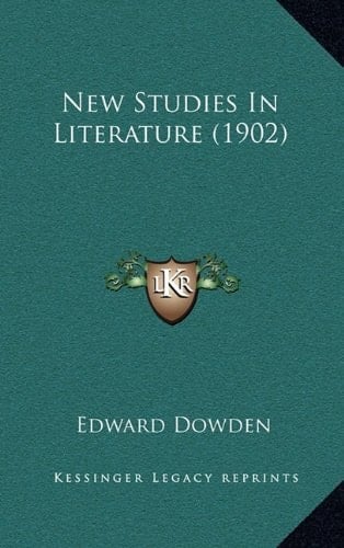 New Studies In Literature (1902)