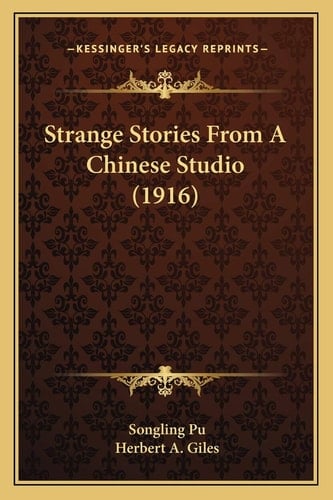 Strange Stories From A Chinese Studio (1916)