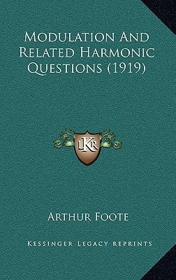 Modulation And Related Harmonic Questions (1919)