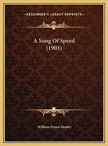 A Song Of Speed (1903)