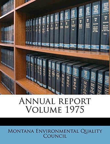 Annual report Volume 1975