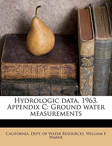 Hydrologic data, 1963. Appendix C: Ground water measurements