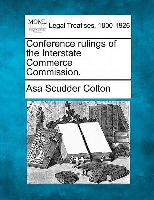 Conference rulings of the Interstate Commerce Commission.