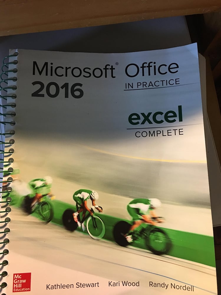Microsoft Office 2016 In Practice Excel Complete