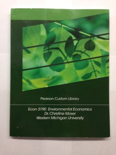 Environmental Economics [ECON 3190]