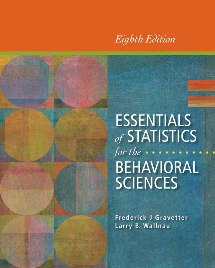 Cengage Advantage Books: Essentials of Statistics for the Behavioral Sciences