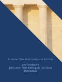 Java Foundations Pearson New International Edition