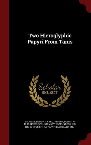 Two Hieroglyphic Papyri from Tanis