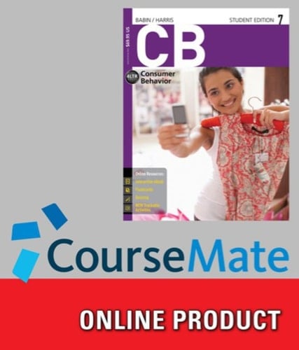 CourseMate for Babin/Harris' CB 7, 7th Edition, [Instant Access], 1 term (6 months)