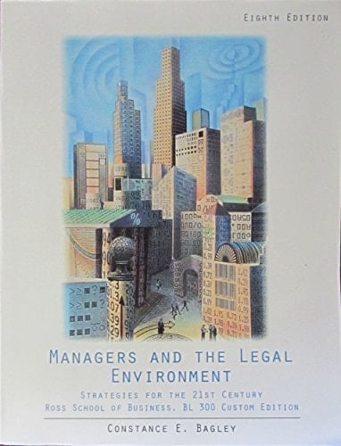 Custom Managers and Legal Environment