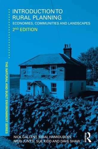 Introduction to Rural Planning Economies, Communities and Landscapes