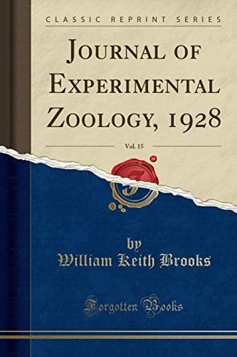 Journal of Experimental Zoology, 1928