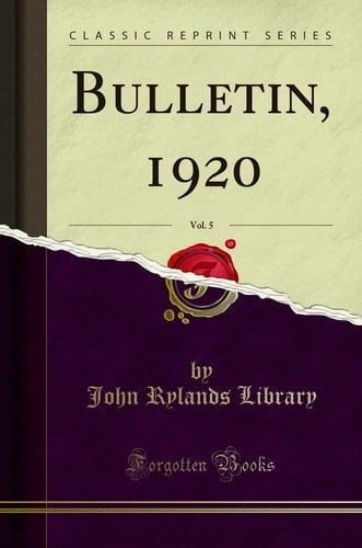 Bulletin, 1920