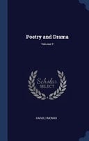 Poetry and Drama; Volume 2