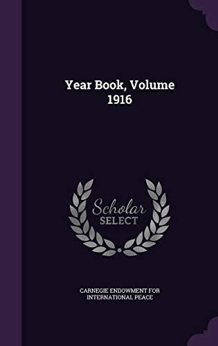 Year Book, Volume 1916