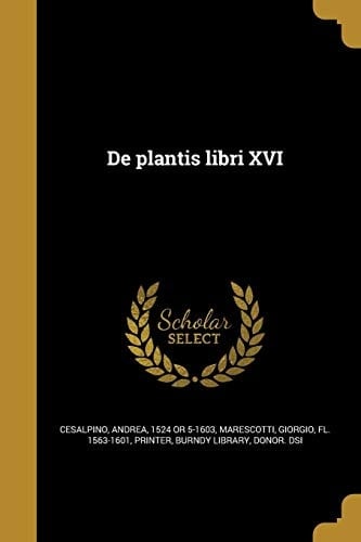De plantis libri XVI