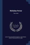 Nicholas Ferrar Two Lives