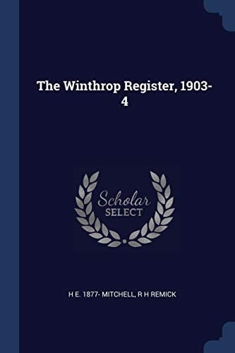 The Winthrop Register, 1903-4
