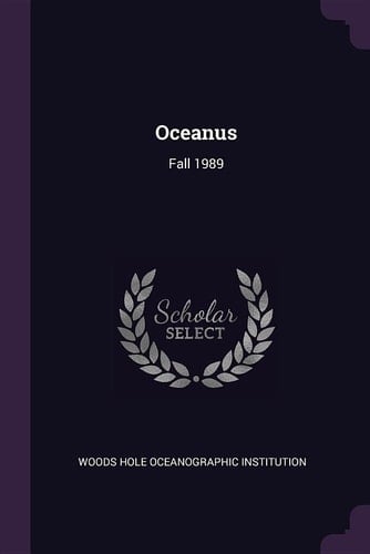 Oceanus Fall 1989