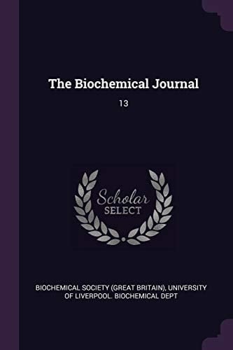 The Biochemical Journal 13
