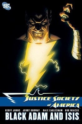 Justice Society of America Black Adam and Isis
