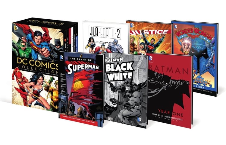 DC Comics Book and DVD Slipcase Set