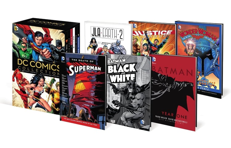DC Comics Book & DVD Slipcase Set (Canadian Edition)