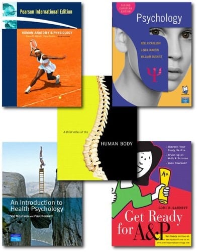 Human Anatomy and Physiology: WITH Brief Atlas of the Human Body AND Get Ready for A& P AND Psychology AND Health Psychology