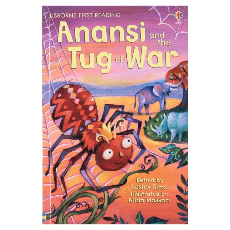 Ufr Level-1 Anansi And The Tug Of War [Paperback] [Jan 01, 2012] Lesley Sims