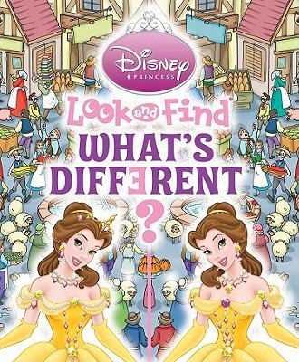 Disney Princess Look And Find Whats Different