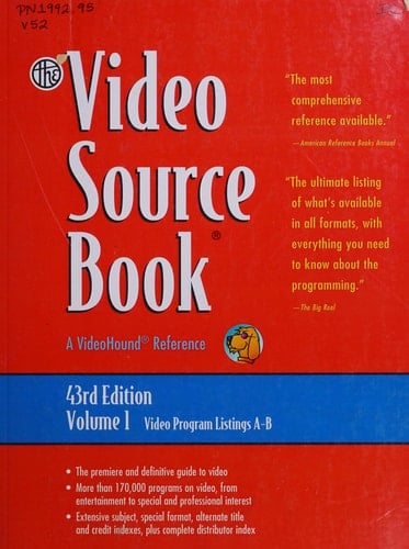 The Video Source Book: Video program listings S-T